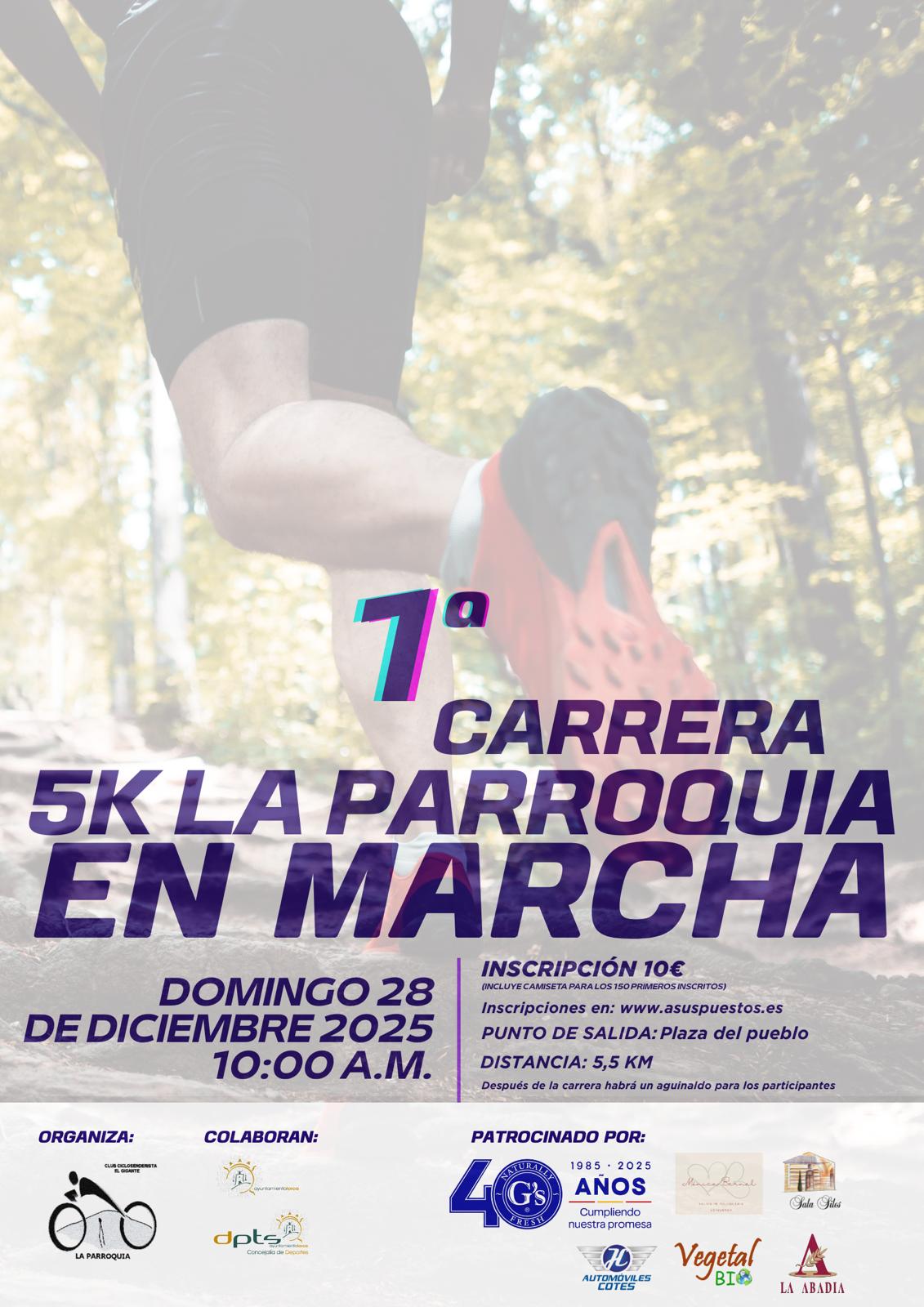 Carrera Popular LA PARROQUIA EN MARCHA 2026