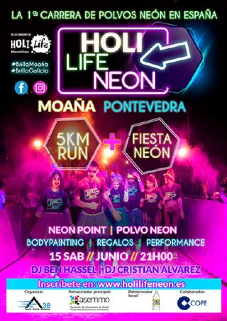Holi Life Neon Moaña - Pontevedra