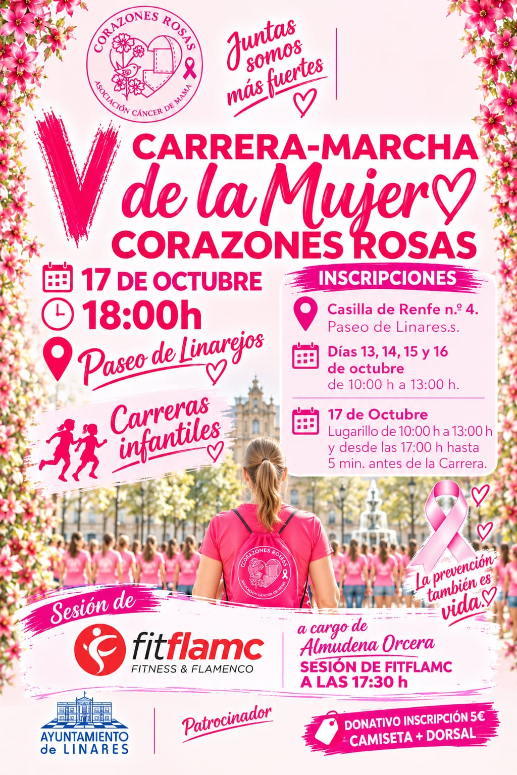 IV CARRERA Y MARCHA DE LA MUJER CONTRA EL CANCER DE MAMA
