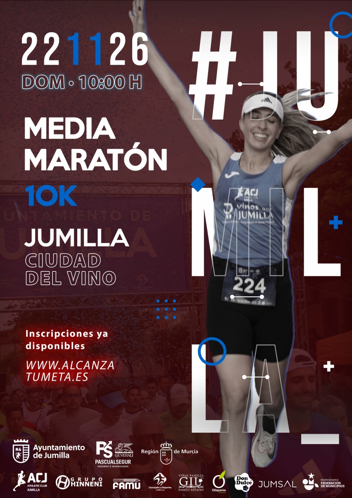 VIII Media Maratón Jumilla Ciudad del Vino 2026