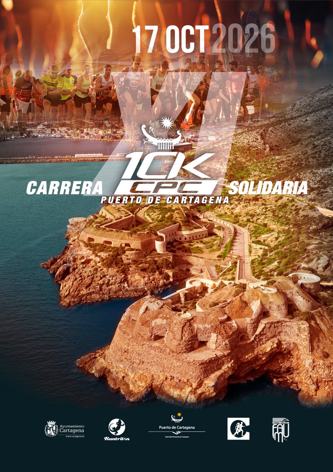 XI 10KCPC Carrera Solidaria Puerto de Cartagena 2026