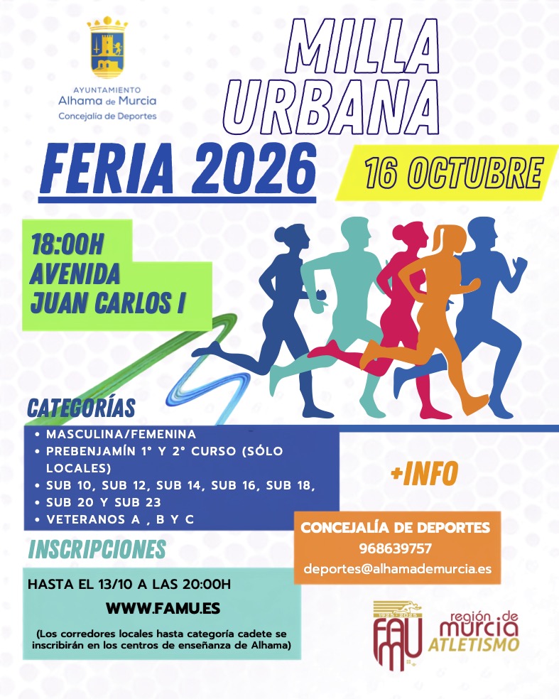 XVIII Milla Urbana Alhama de Murcia 2026