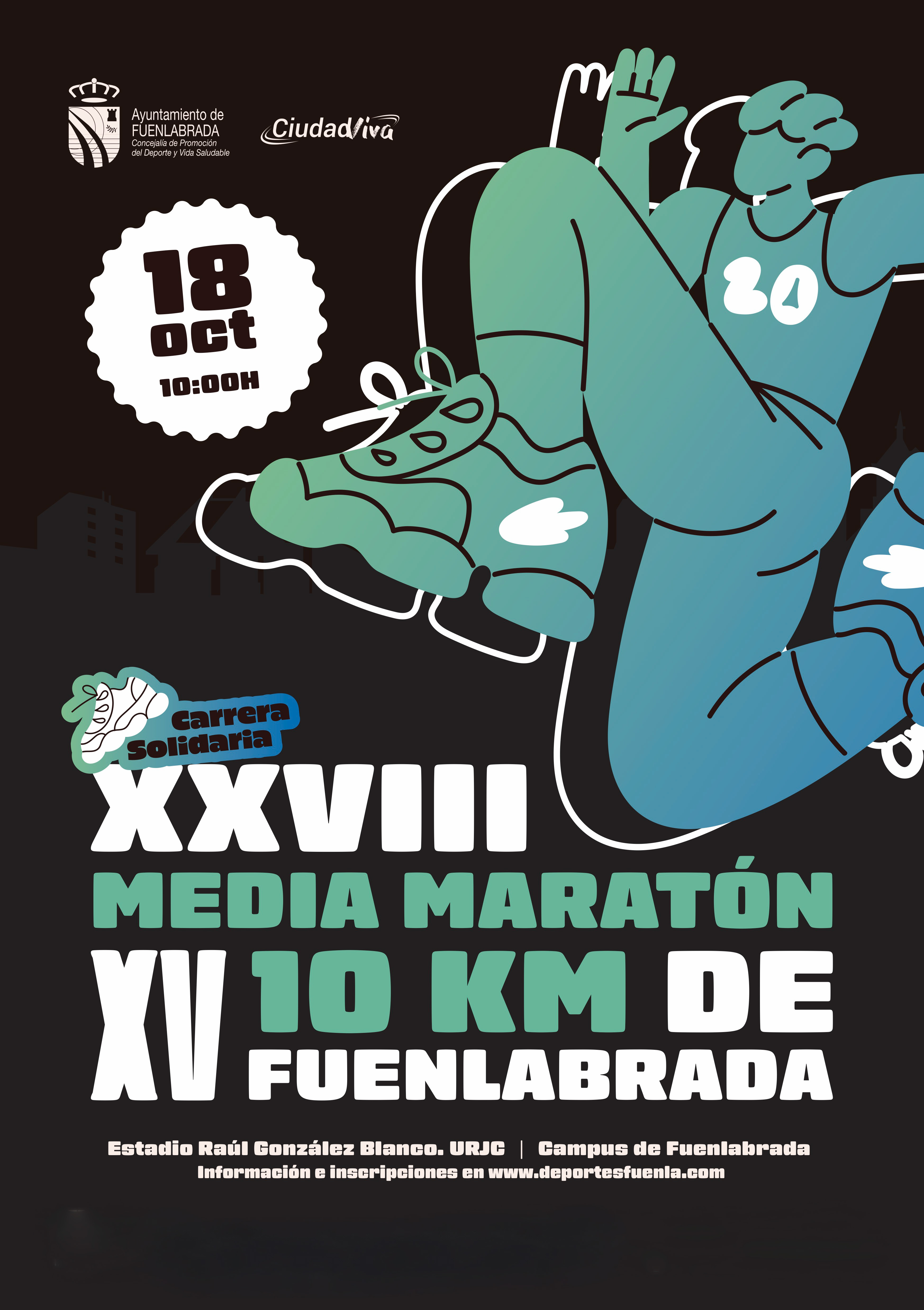 XXVIII MEDIA MARATÓN Y XV 10 K DE FUENLABRADA